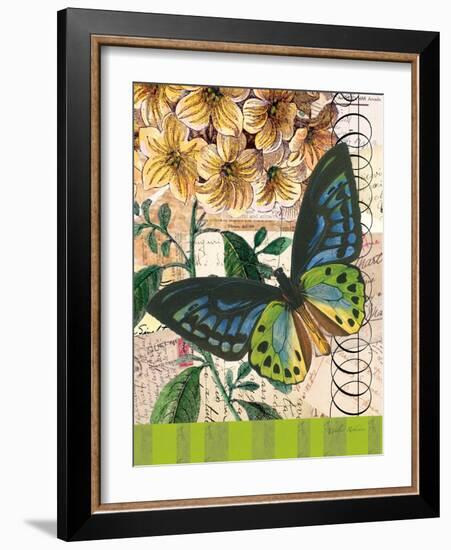 Bountiful Butterfly 2-Walter Robertson-Framed Art Print