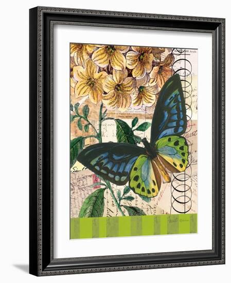 Bountiful Butterfly 2-Walter Robertson-Framed Art Print