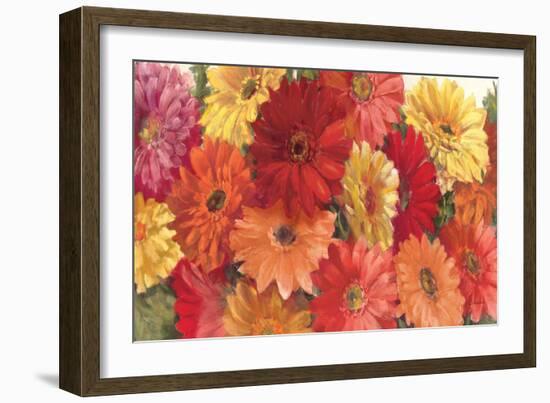 Bountiful Gerberas-Carol Rowan-Framed Art Print