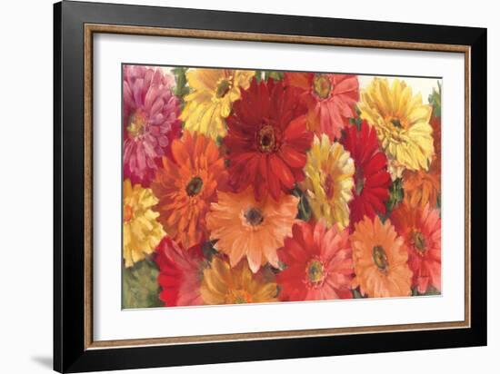 Bountiful Gerberas-Carol Rowan-Framed Art Print