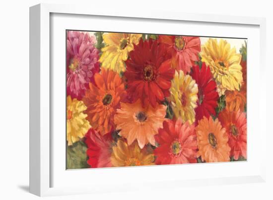 Bountiful Gerberas-Carol Rowan-Framed Art Print