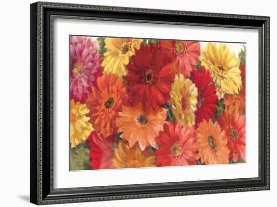 Bountiful Gerberas-Carol Rowan-Framed Art Print