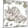 Bountiful Harvest III Sketch-Leslie Trimbach-Mounted Art Print