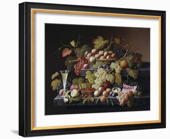 Bountiful Harvest-Severin Roesen-Framed Giclee Print