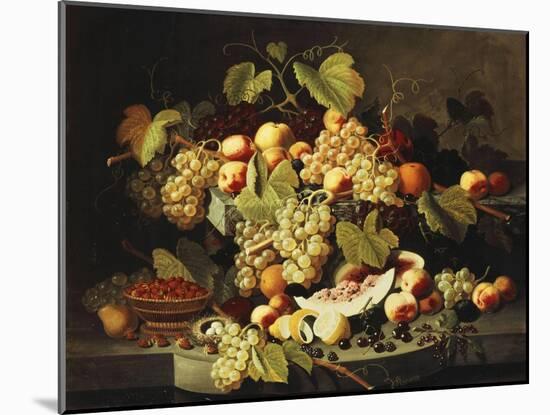 Bountiful Harvest-Severin Roesen-Mounted Giclee Print