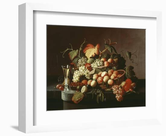 Bountiful Nature-Severin Roesen-Framed Premium Giclee Print