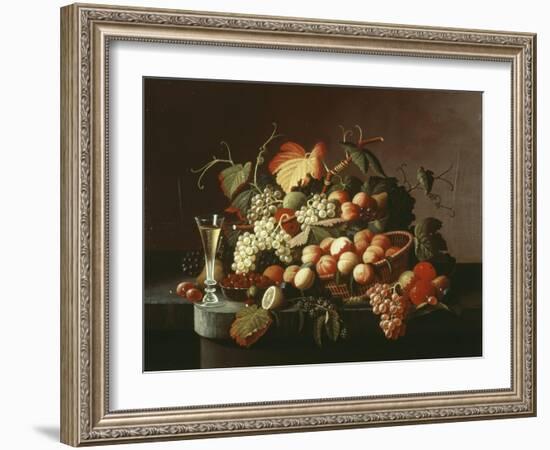 Bountiful Nature-Severin Roesen-Framed Giclee Print