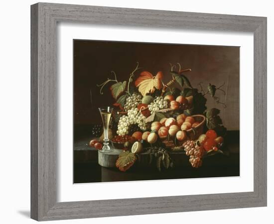 Bountiful Nature-Severin Roesen-Framed Giclee Print