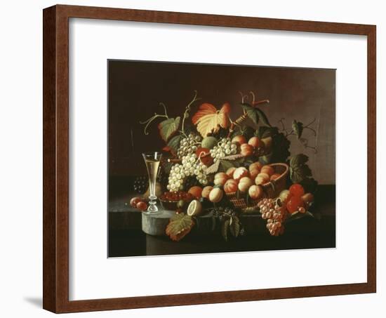 Bountiful Nature-Severin Roesen-Framed Giclee Print