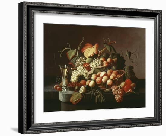 Bountiful Nature-Severin Roesen-Framed Giclee Print