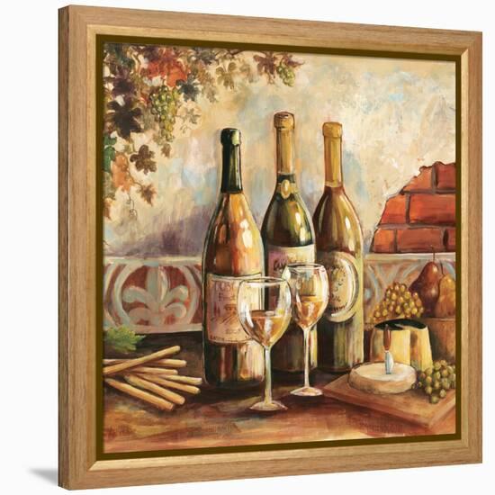Bountiful Wine Sq I-Gregory Gorham-Framed Stretched Canvas