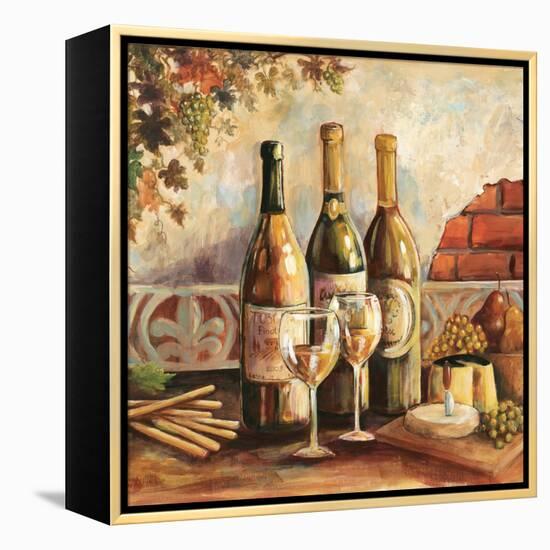 Bountiful Wine Sq I-Gregory Gorham-Framed Stretched Canvas