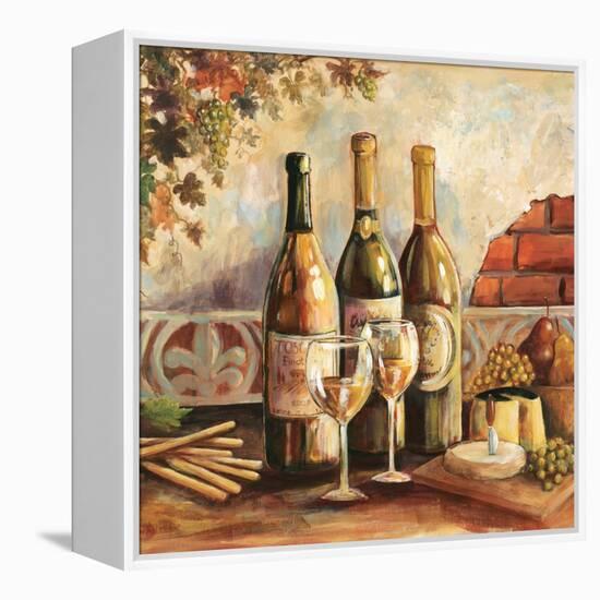 Bountiful Wine Sq I-Gregory Gorham-Framed Stretched Canvas