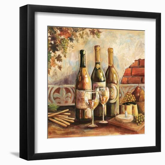 Bountiful Wine Sq I-Gregory Gorham-Framed Art Print