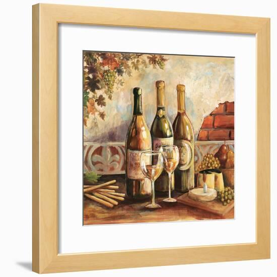 Bountiful Wine Sq I-Gregory Gorham-Framed Art Print