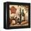 Bountiful Wine Sq II-Gregory Gorham-Framed Stretched Canvas