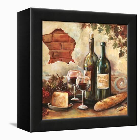 Bountiful Wine Sq II-Gregory Gorham-Framed Stretched Canvas