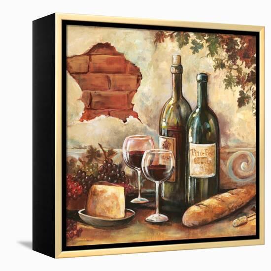 Bountiful Wine Sq II-Gregory Gorham-Framed Stretched Canvas