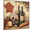 Bountiful Wine Sq II-Gregory Gorham-Mounted Art Print