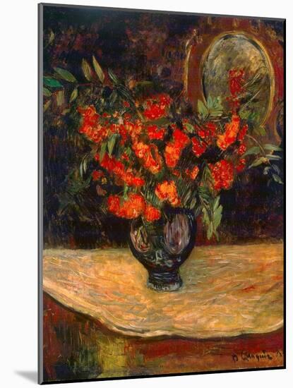 Bouquet, 1884-Paul Gauguin-Mounted Giclee Print