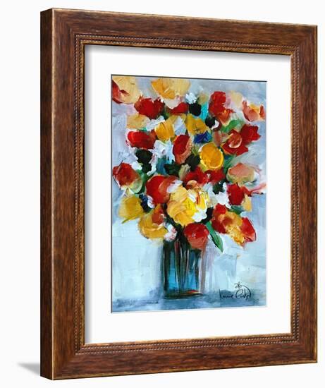 Bouquet 2-Karrie Evenson-Framed Art Print