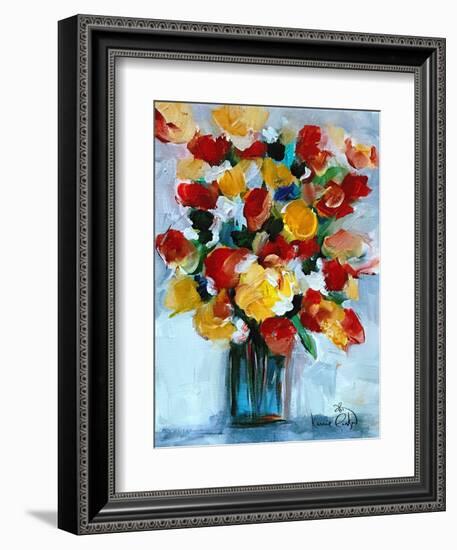 Bouquet 2-Karrie Evenson-Framed Art Print