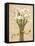 Bouquet bianco-Lisa Corradini-Framed Stretched Canvas