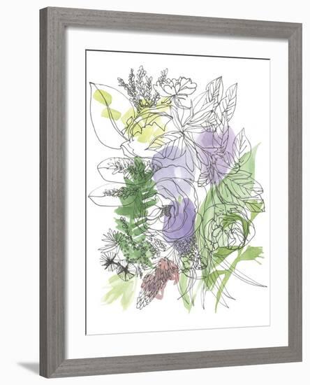 Bouquet Burst I-Katrien Soeffers-Framed Giclee Print