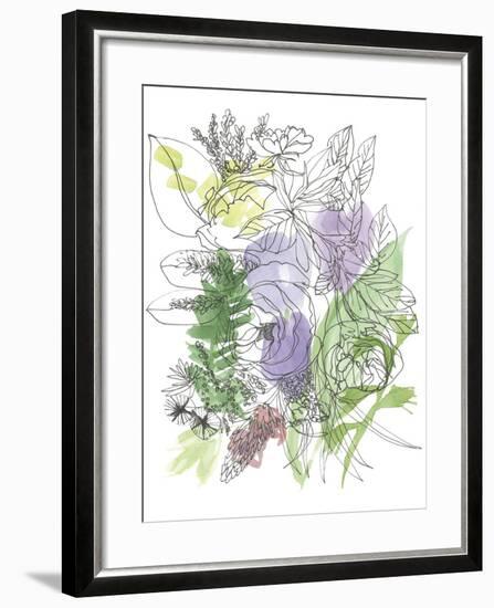 Bouquet Burst I-Katrien Soeffers-Framed Giclee Print