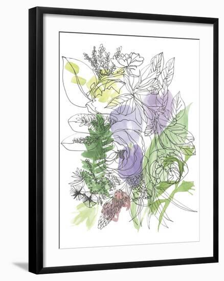 Bouquet Burst I-Katrien Soeffers-Framed Giclee Print