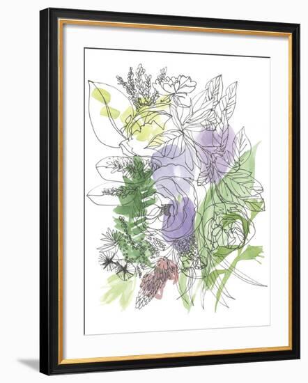 Bouquet Burst I-Katrien Soeffers-Framed Giclee Print