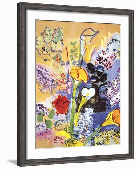 Bouquet d'Arums-Raoul Dufy-Framed Art Print