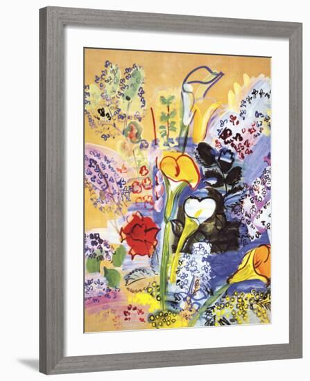 Bouquet d'Arums-Raoul Dufy-Framed Art Print