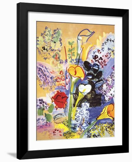 Bouquet d'Arums-Raoul Dufy-Framed Art Print