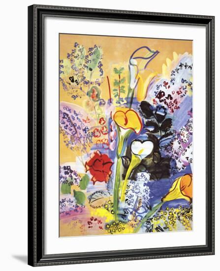 Bouquet d'Arums-Raoul Dufy-Framed Art Print