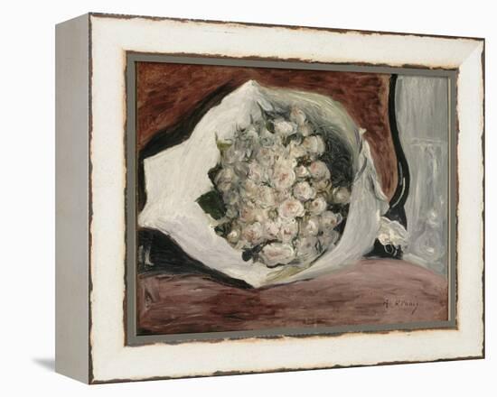 Bouquet dans une loge-Pierre-Auguste Renoir-Framed Premier Image Canvas