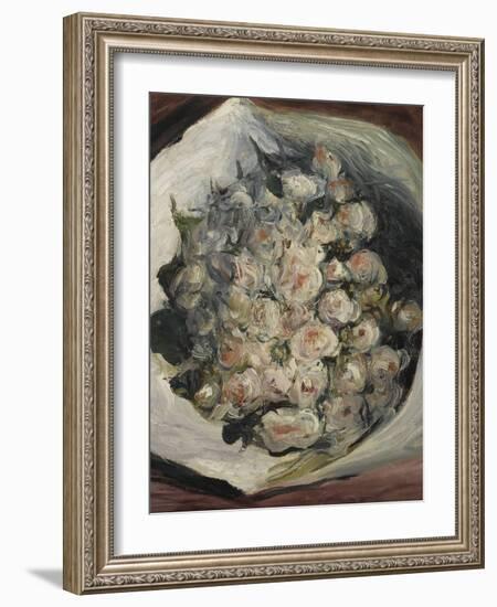 Bouquet dans une loge-Pierre-Auguste Renoir-Framed Giclee Print