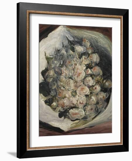 Bouquet dans une loge-Pierre-Auguste Renoir-Framed Giclee Print