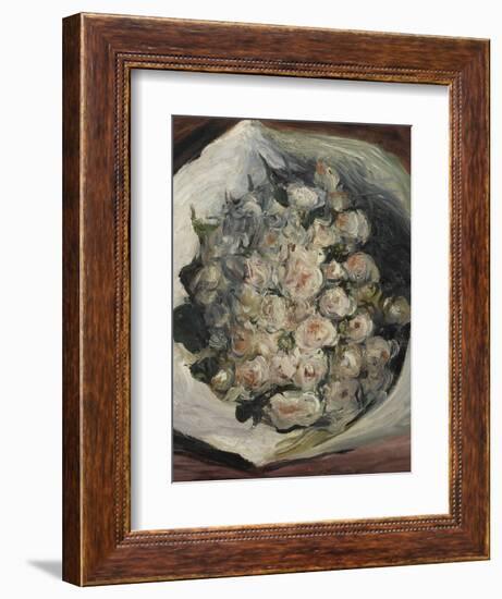 Bouquet dans une loge-Pierre-Auguste Renoir-Framed Giclee Print