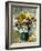 Bouquet de chrysanthèmes-Pierre-Auguste Renoir-Framed Giclee Print