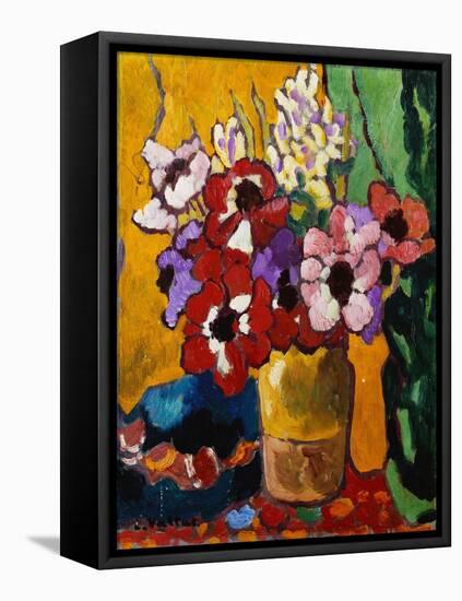 Bouquet De Fleurs, (Oil on Canvas)-Louis Valtat-Framed Premier Image Canvas