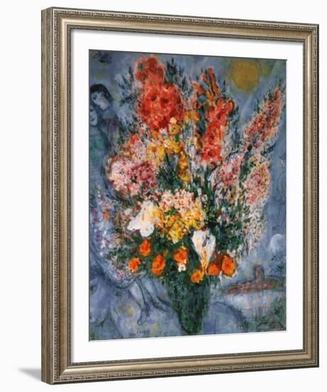 Bouquet de Fleurs-Marc Chagall-Framed Art Print