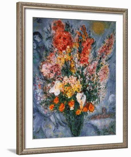 Bouquet de Fleurs-Marc Chagall-Framed Art Print