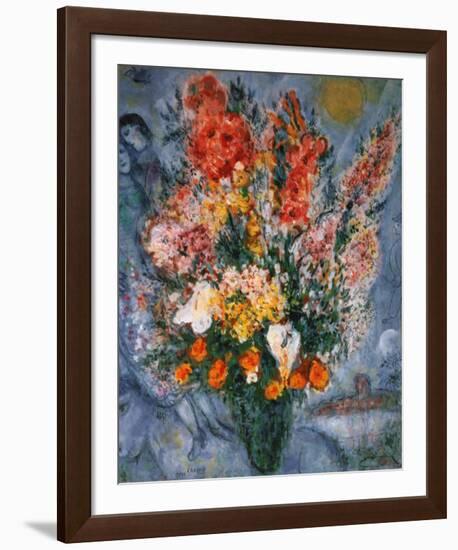 Bouquet de Fleurs-Marc Chagall-Framed Art Print