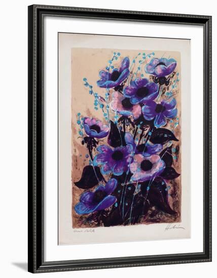Bouquet de Fleurs-Horst Billstein-Framed Limited Edition