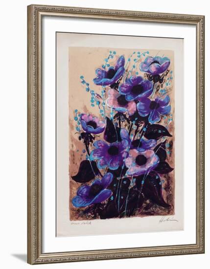 Bouquet de Fleurs-Horst Billstein-Framed Limited Edition