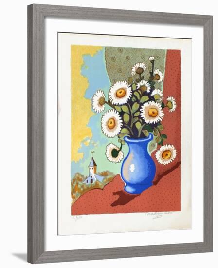 Bouquet De Fleurs-Madeleine Luka-Framed Limited Edition