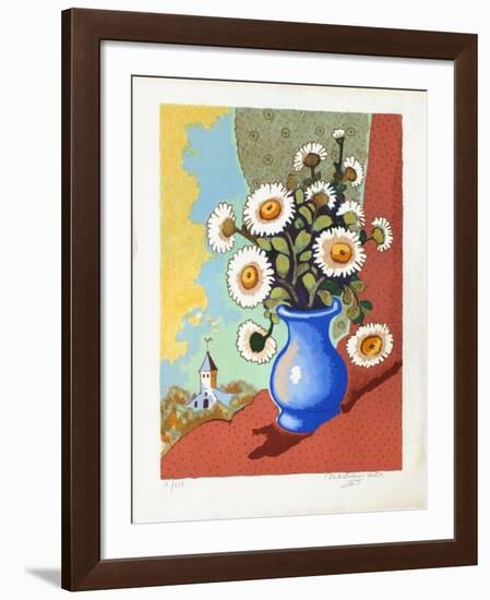 Bouquet De Fleurs-Madeleine Luka-Framed Limited Edition