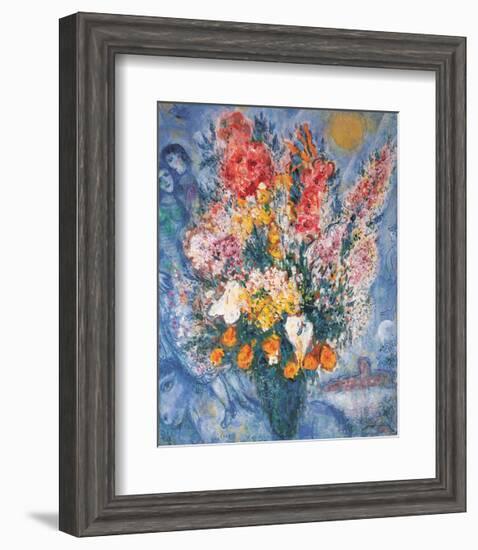 Bouquet de Fleurs-Marc Chagall-Framed Art Print