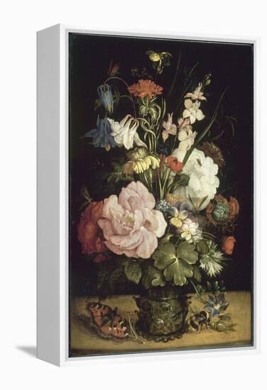 Bouquet de fleurs-Roelandt Savery-Framed Premier Image Canvas